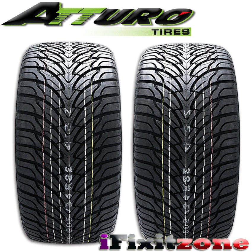 2 Atturo Az800 255 45R20 105V 420AA Ultra High Performance Tires 255 45