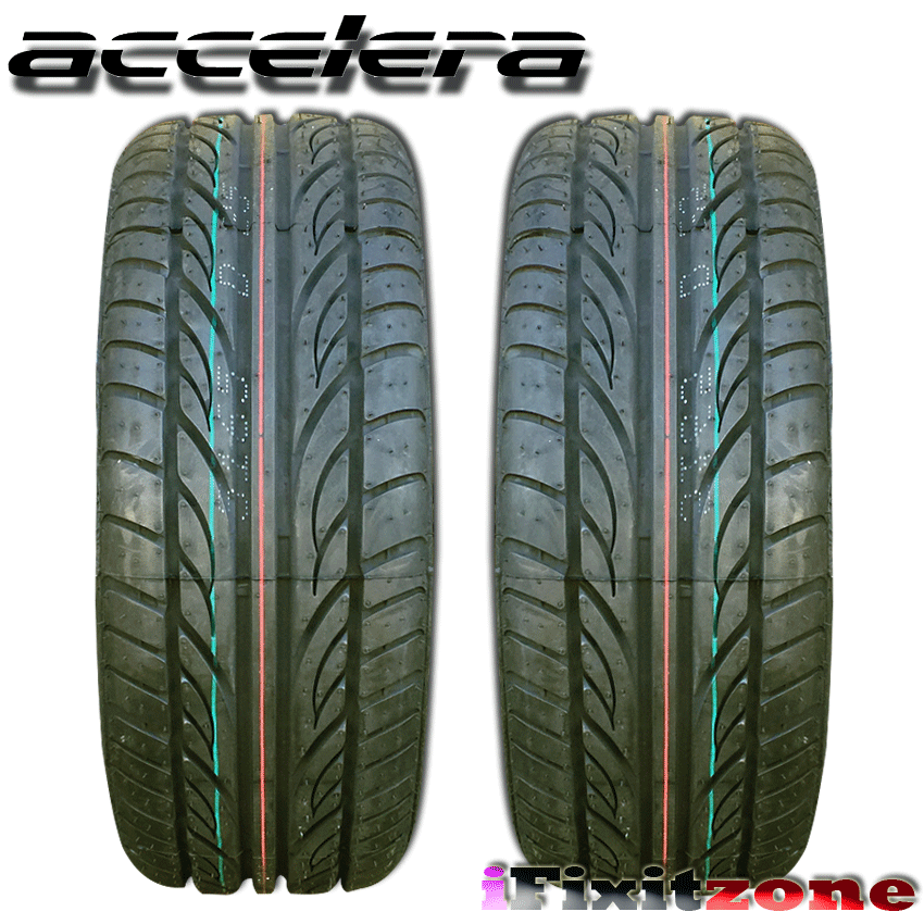 2 Accelera Alpha 225/60R15 96V All Season High Performance Tires 225/60