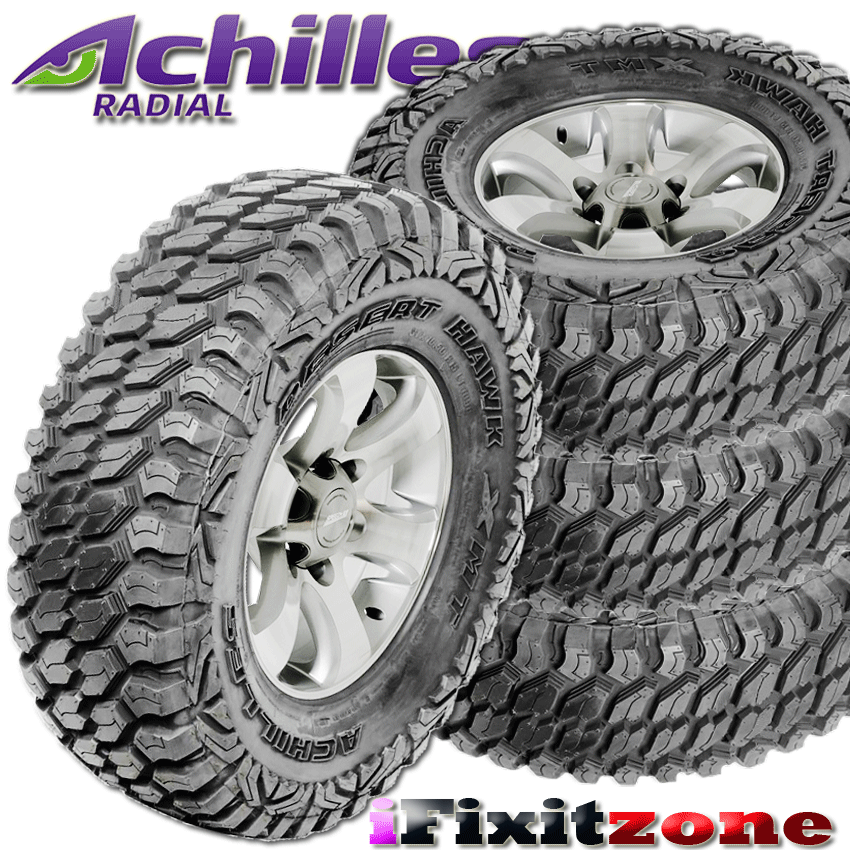 4 Achilles DESERT HAWK X-MT 265/70R17 115Q All Season Mud Tire 265/70 ...