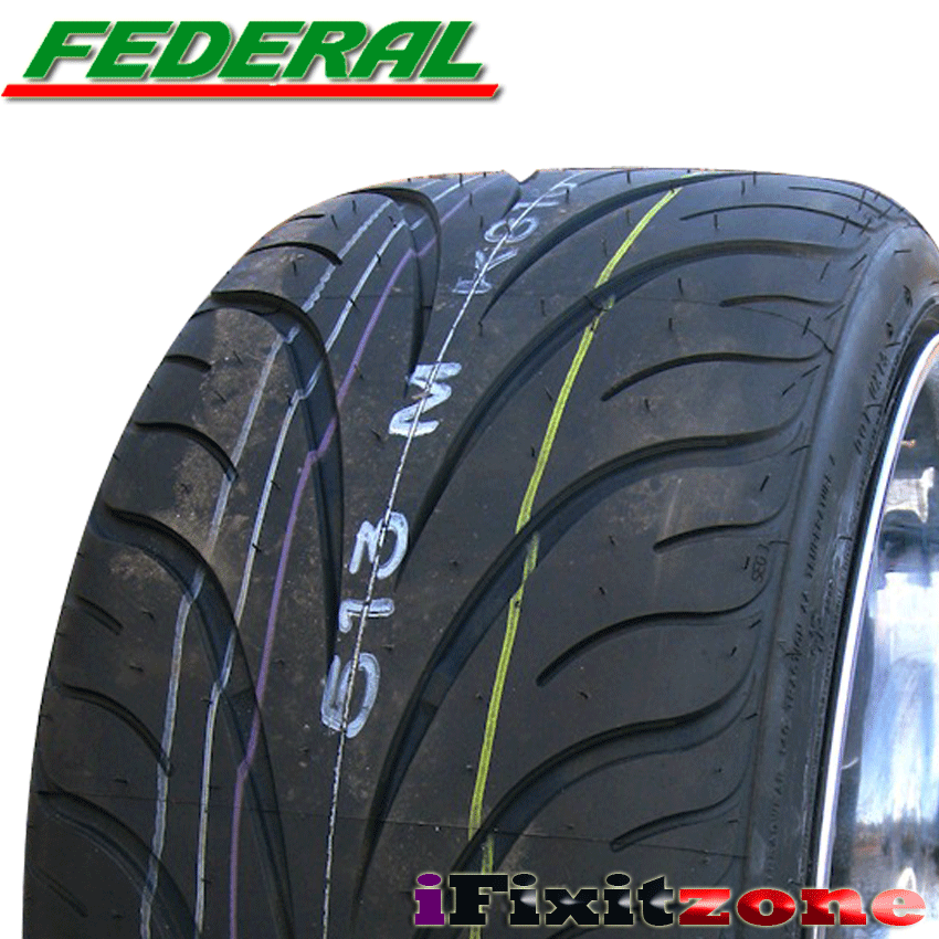 2 Federal 595 RS-R 255/35ZR18 90W Ultra High Performance Tires 255/35