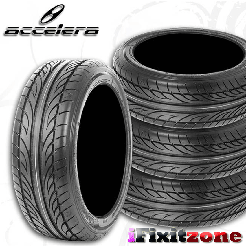 4 Accelera Alpha Tires 215/55ZR17 98W All Season High Performance 215