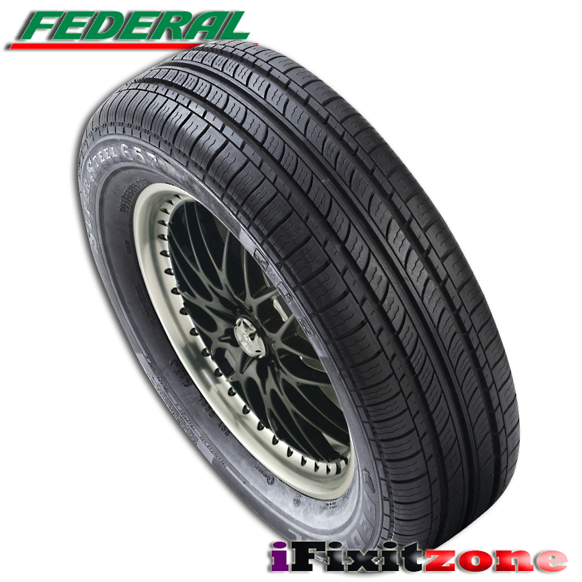 4 Federal SS 657 205 60R14 89H 420AA All Season Performance Tires 205