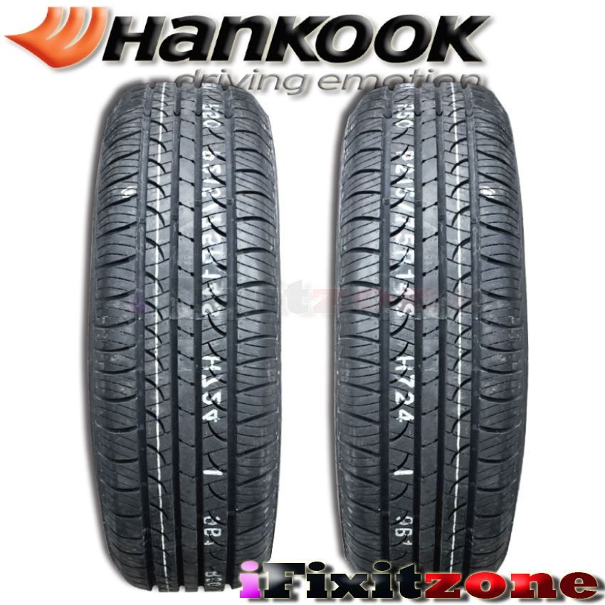 4 Hankook Optimo H724 215/75R14 98S All Season White Wall Tires 215/75