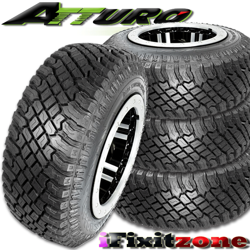 4 Atturo Trail Blade X/T 295/70R18 129/126Q Mud Tires LT SUV 295/70/18