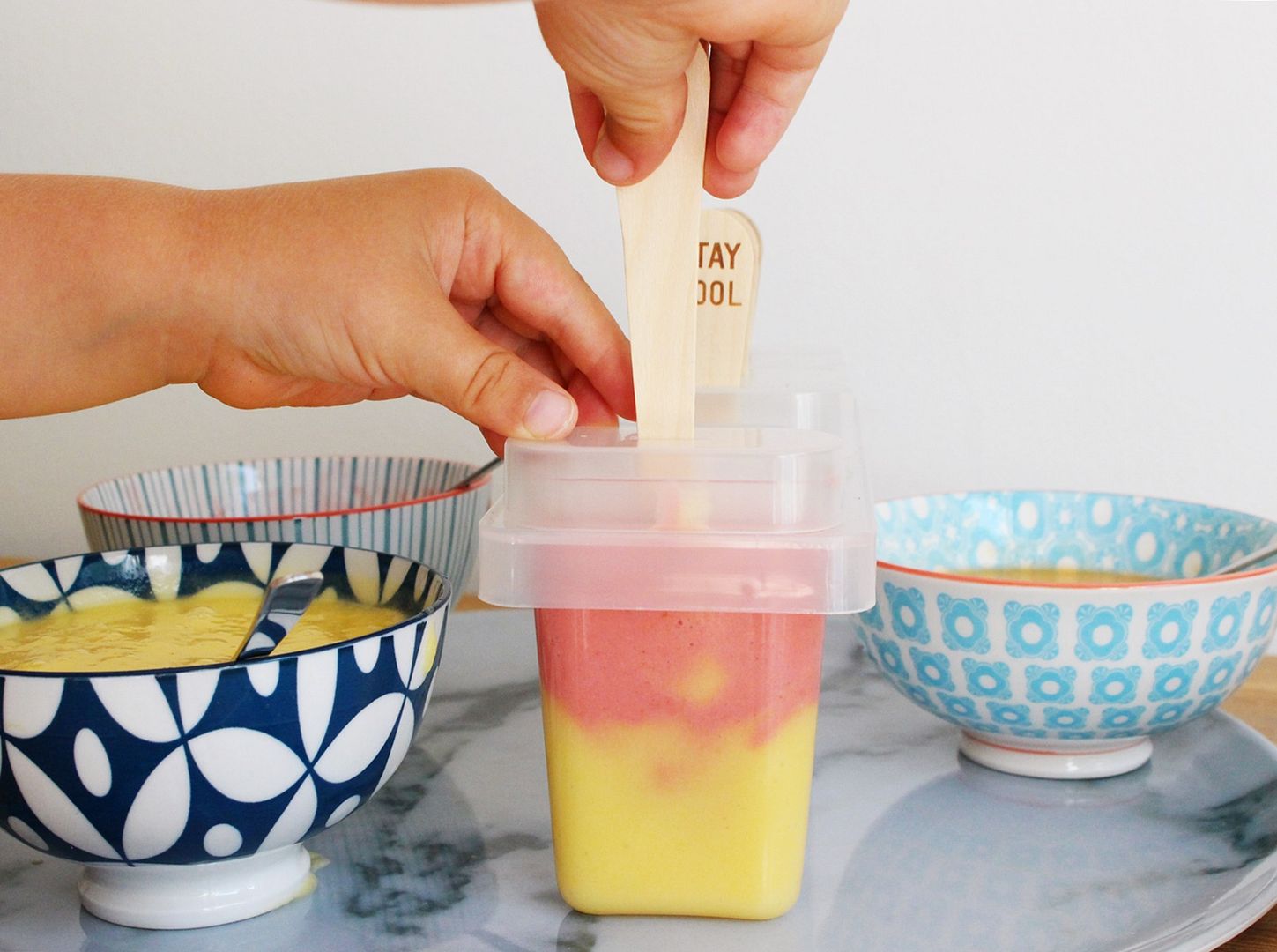 FOOD | Eis am Stiel – Bunte Popsicles mit Smoothies einfach selber ...