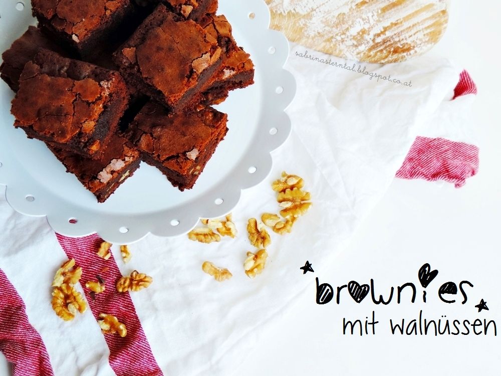 [FOOD] Brownies mit Walnüssen – Starlights in the Kitchen