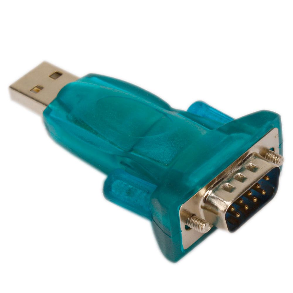 USB to DB9 RS232 Parallel Adapter. DB9 Male to Male Gender Changer