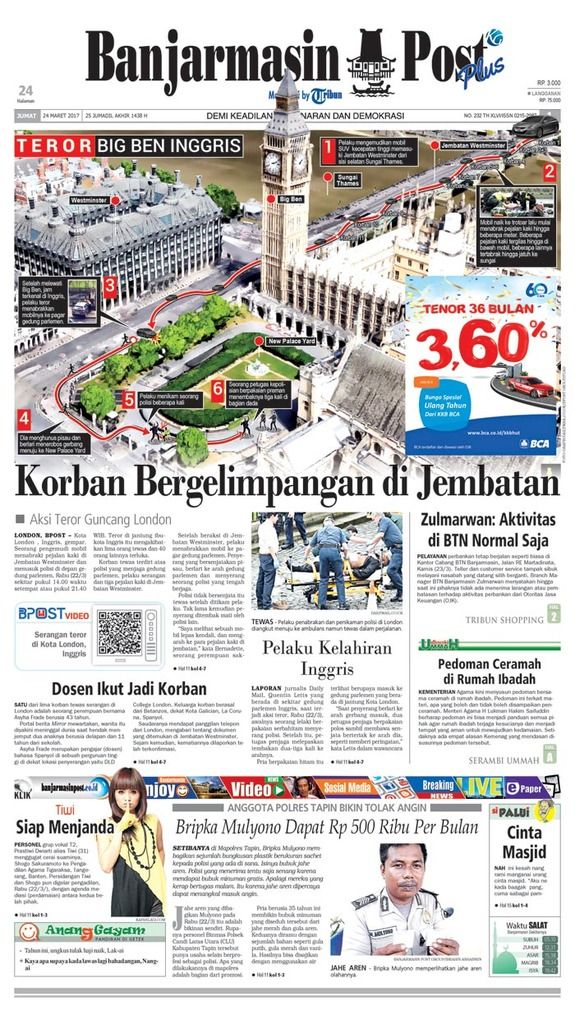 BPost edisi Jumat (24/3/2017)