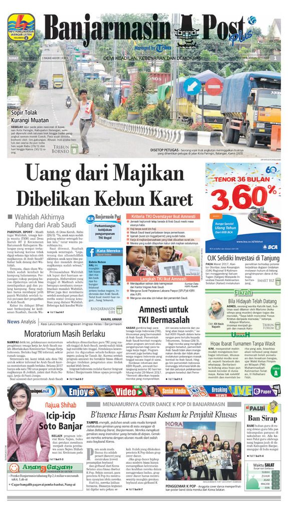 BPost edisi Jumat (31/3/2017)
