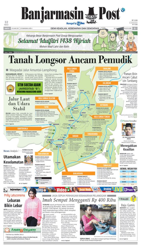 BPost edisi Sabtu (24/6/2017)
