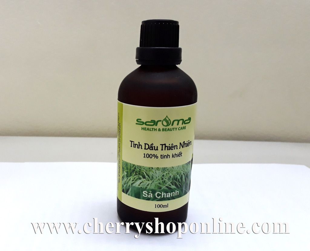 Tinh dầu sả chanh Saroma 100 ML Tinh dầu sả chanh Saroma 100 ML