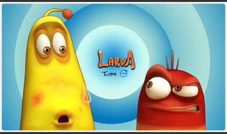 larva cartoon [Hoạt hình] LARVA   2 ấu trùng tinh nghịch (siêu hài)