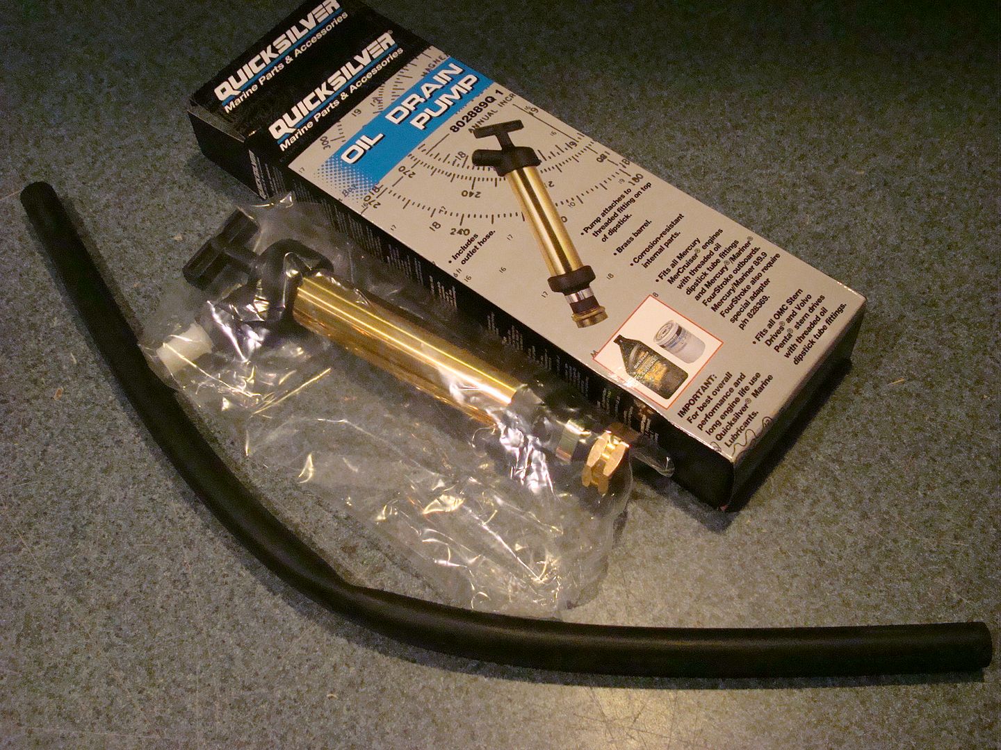 NEW MerCruiser Crankcase Oil Change Drain Pump 802889A1 802889Q1 eBay