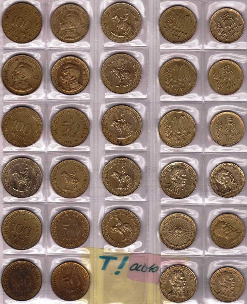 Megapost :Mi coleccion de monedas Argentinas + resumen. Megapost :Mi coleccion de monedas Argentinas + resumen.