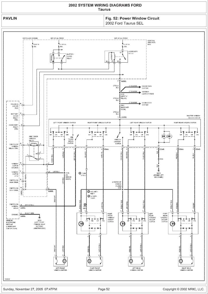 Diagram  2004 Ford Taurus Starter Diagram Full Version Hd