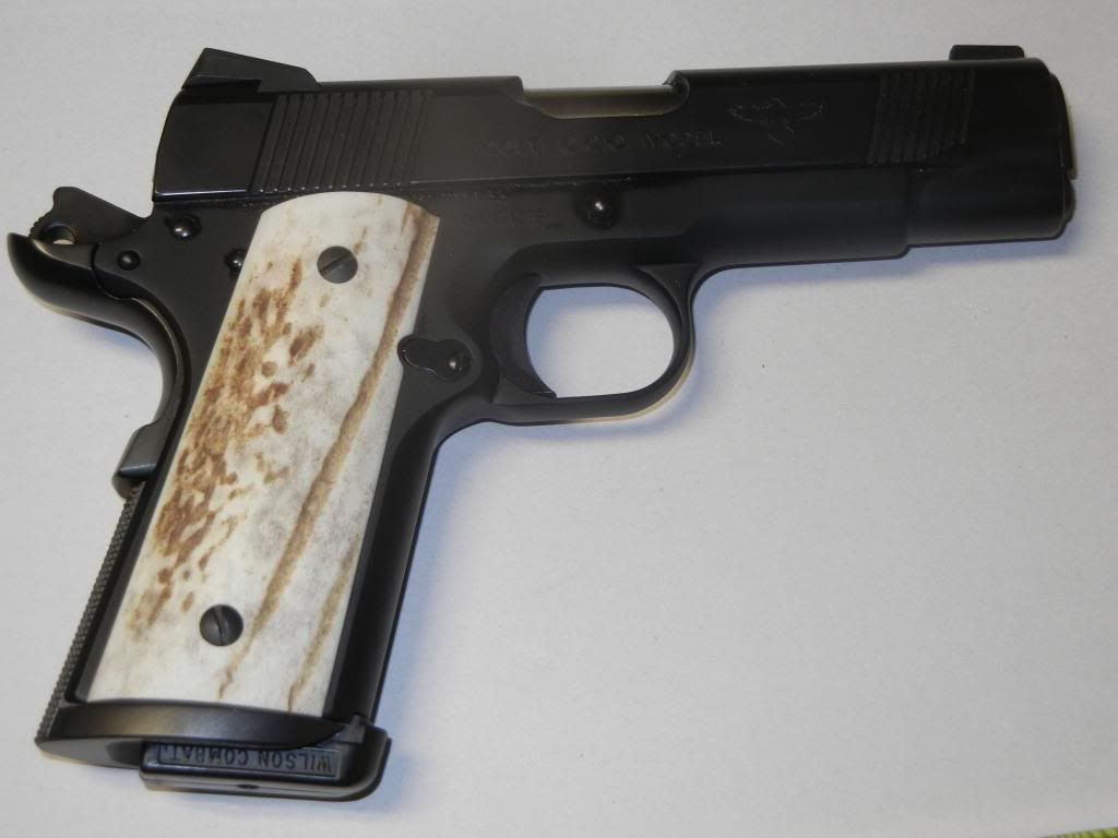 Stag Horn grips for my 1911 Gold Cup 1911Forum