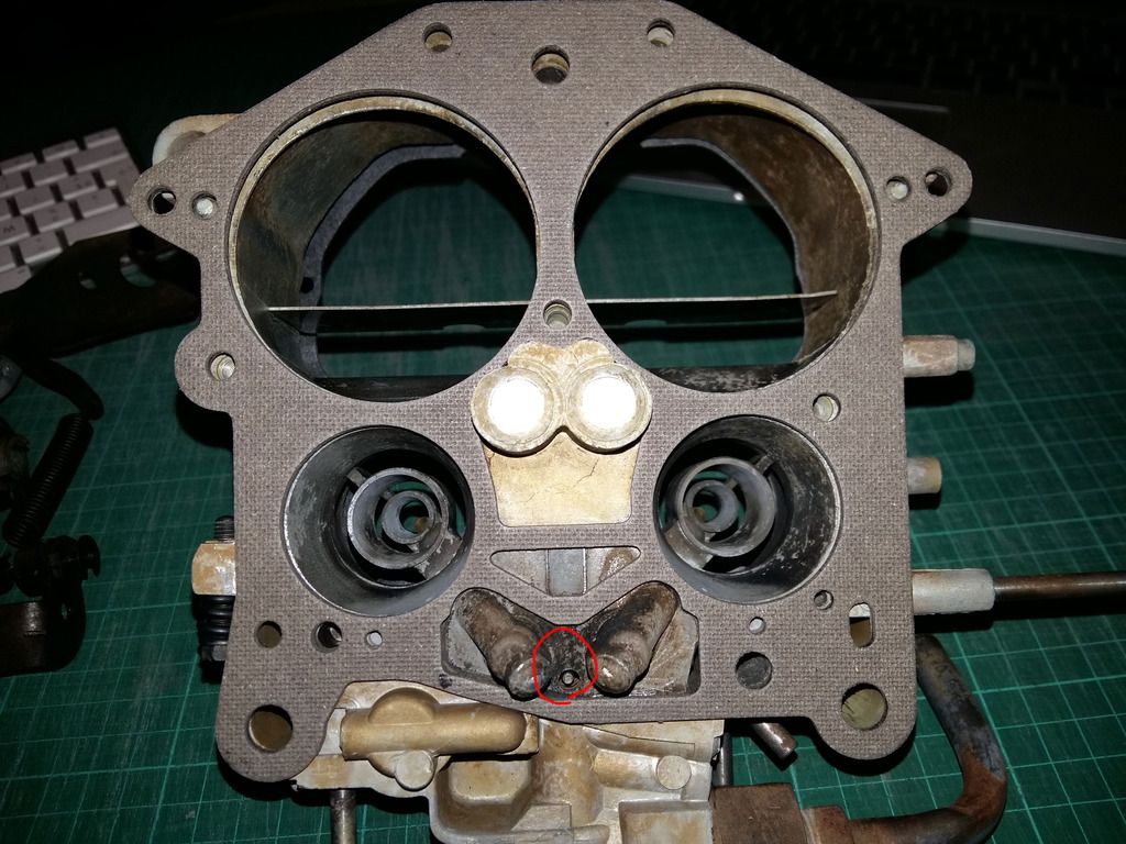 Idle control solenoid on quadrajet El Camino Central Forum