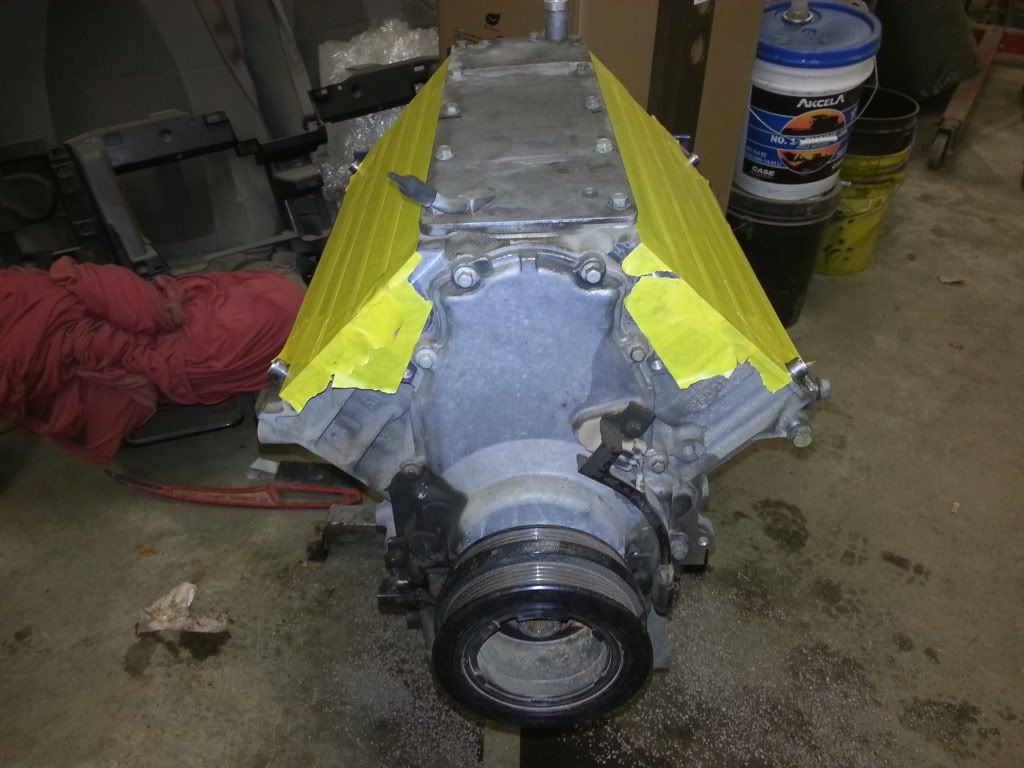 PCM for less oil pick up tube install need help Chevy Trailblazer SS