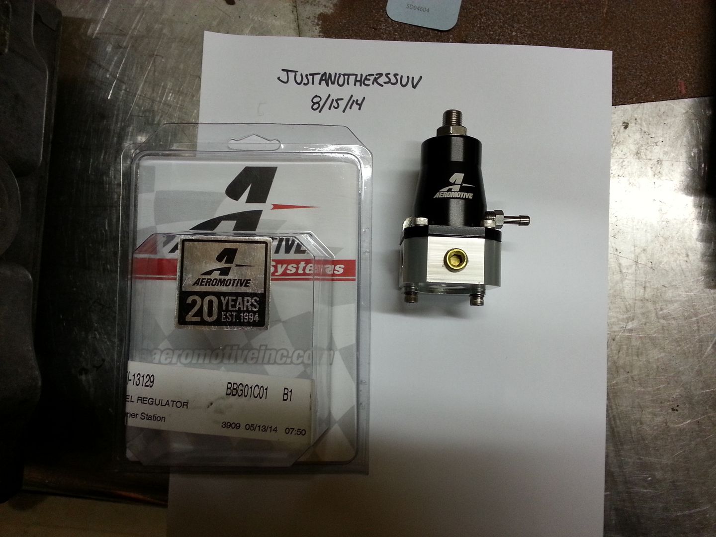 FS bnib e85 fuel pump, fuel pressure regulator, safety kill switch