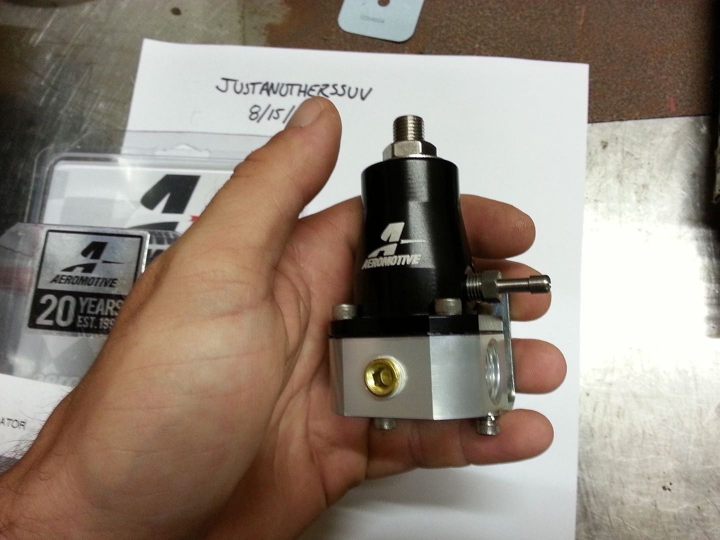 FS bnib e85 fuel pump, fuel pressure regulator, safety kill switch