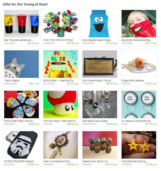 Gifts for the Young at Heart Treasury