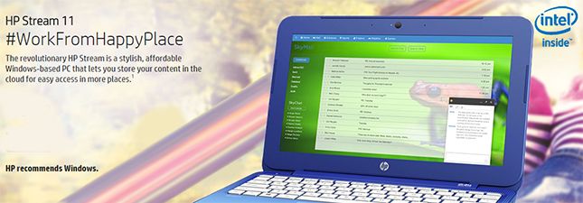 HP Stream 11-R010TU Purple 11.6-inch Intel Celeron N3050/2GB/32GB/Win