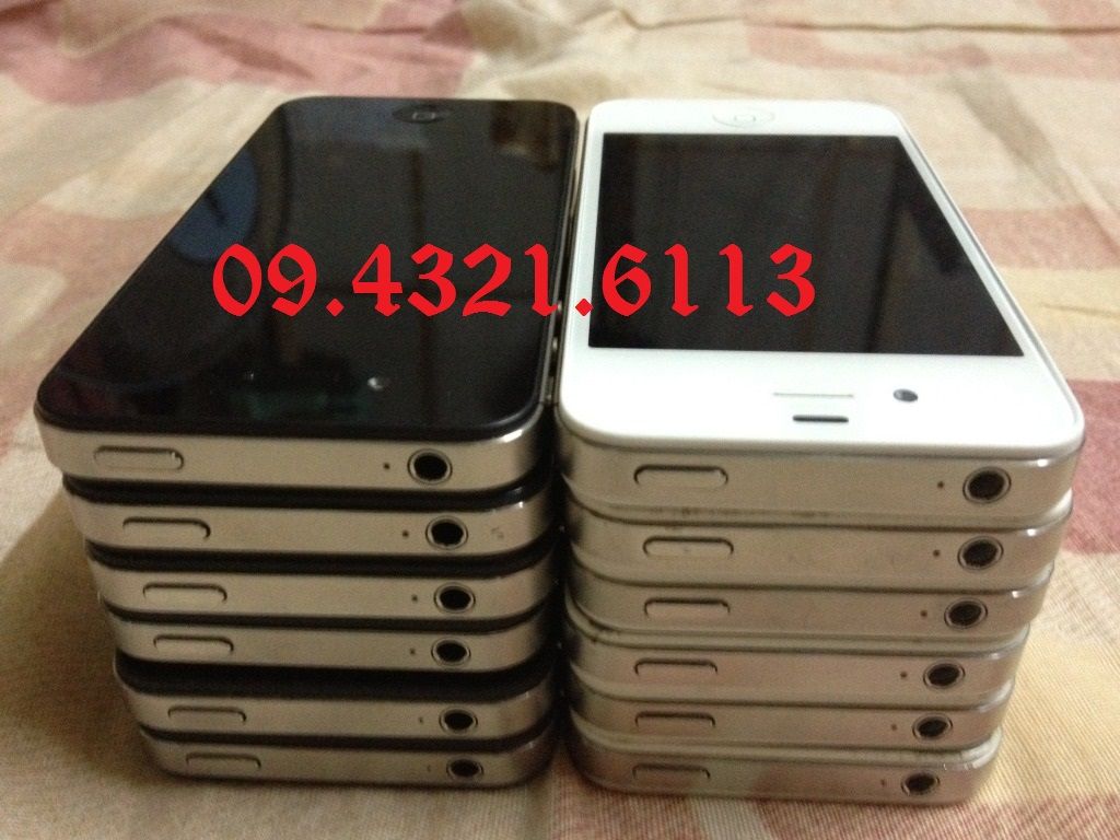 Iphone 4s Quốc Tế - 8g/16g/32g/6g (đen-trắng) - Zin Từ A>z - Đẹp 98-99% - Quá Đẹp! - 1