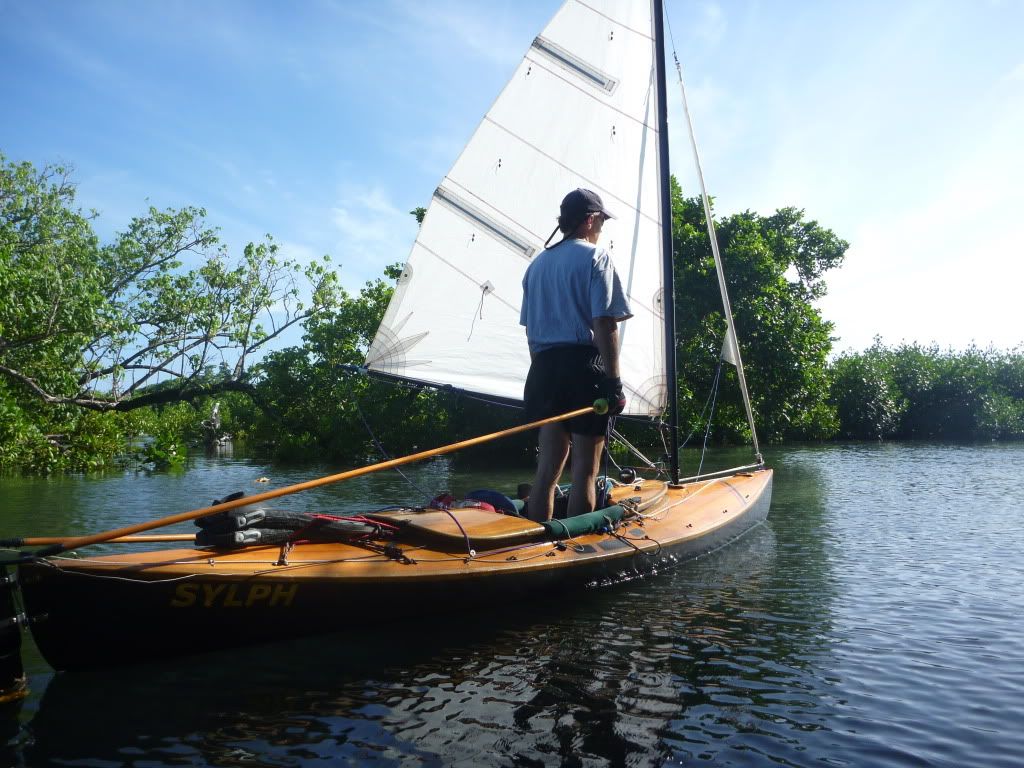 Re: Sylph - Prof Howard Rice's sailing canoe