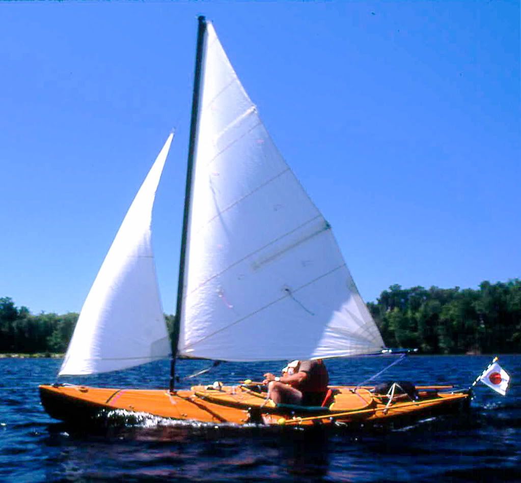 Re: Sylph - Prof Howard Rice's sailing canoe