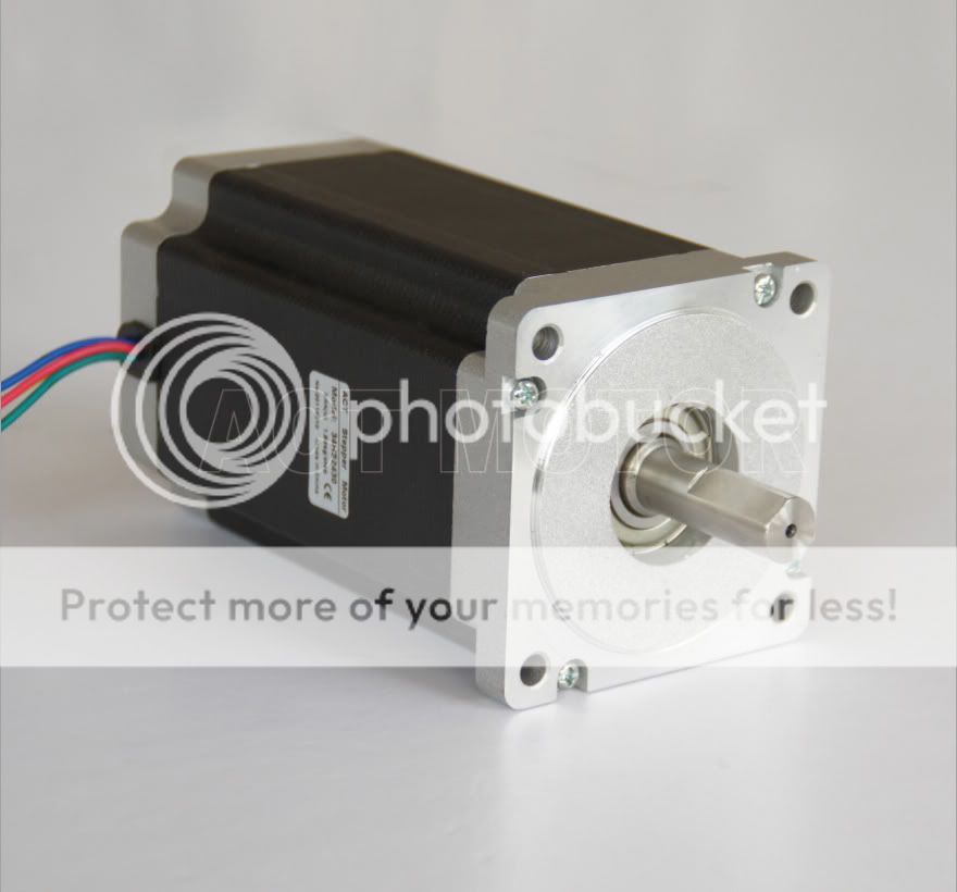 Leads CNC NEMA34 Stepper Motor 1487OZ In,3.5A,151mm  