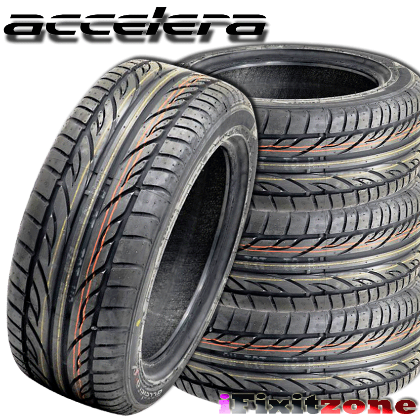 4 Accelera Tires Alpha 205/40ZR17 84W Ultra High Performance Sport 205 ...