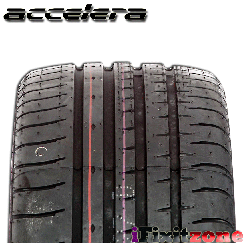 2 Accelera PHI-R 225/50R17 98W 420AAA Ultra High Performance Tires 225 ...