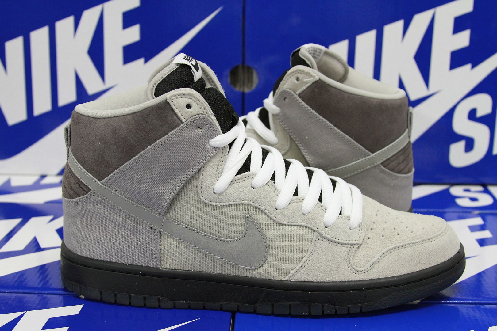 Nike Dunk High Premium SB MAGNET Medium Grey NEW No Box Size 10  