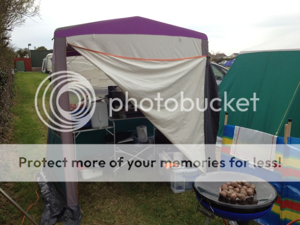 Camp kitchen tent vs. cooking in tent UKCampsite.co.uk Camping under