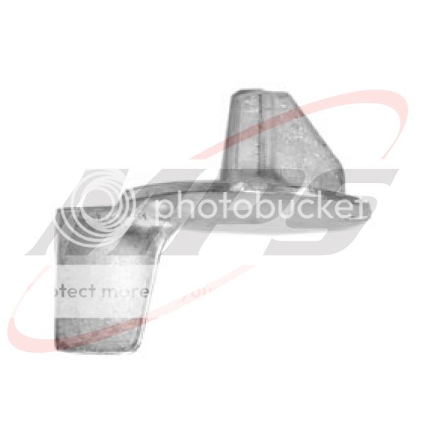 New Mercury Outboard Anode Trim Tab 98432T 6