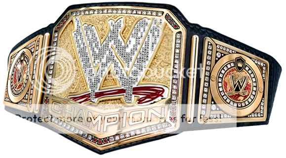 Randy Orton's new WWE-championship sideplates (as tweeted by the ...