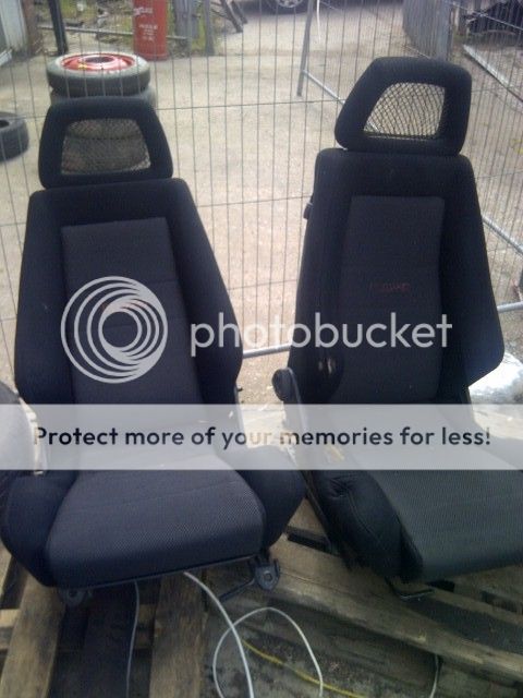 Ford escort bucket seats #5